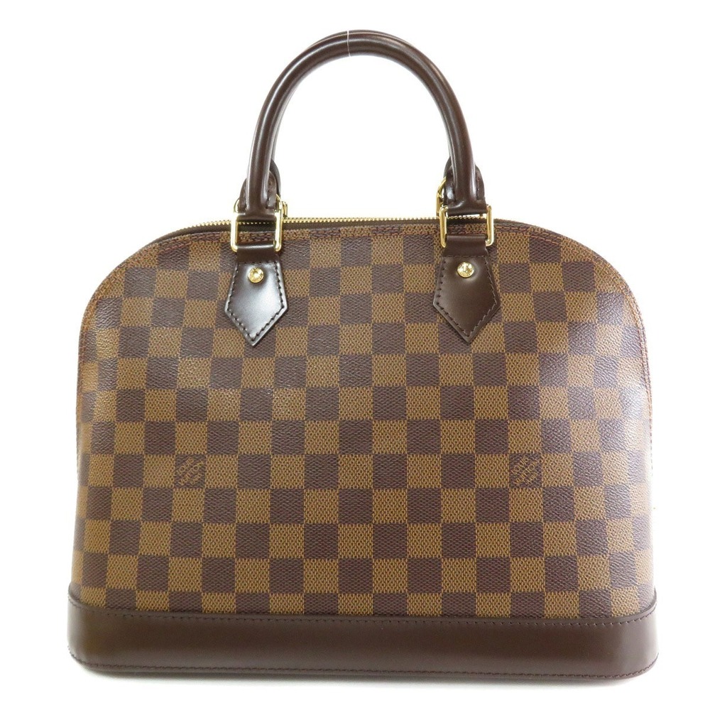 Louis Vuitton Handbag Canvas Alma Damier Brown